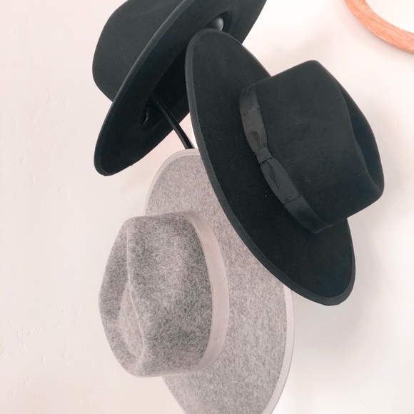 Born To Be Wild | Wool Fedora Hat - GRAY - Picture 2 of 8